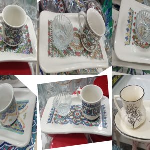 Tekli Porselen Kahve Sunum Takımı